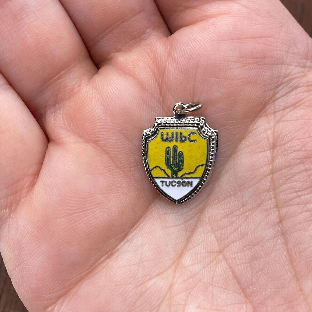 Vintage 925 Sterling "WIBC Tucson" Women's International Bowling Congress Charm